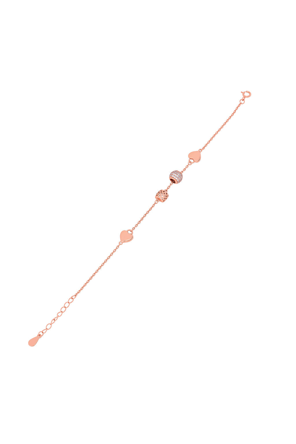 Eterna Heart Bracelet - 925 Silver