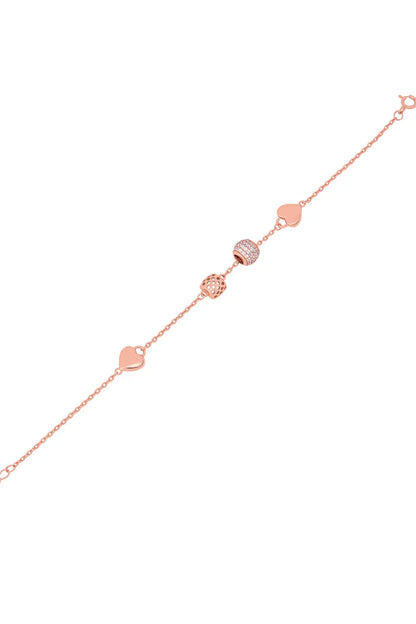 Eterna Heart Bracelet - 925 Silver