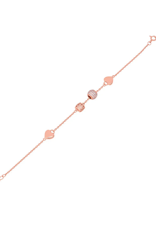 Eterna Heart Bracelet - 925 Silver