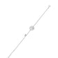Eclipse Rhodium Bracelet