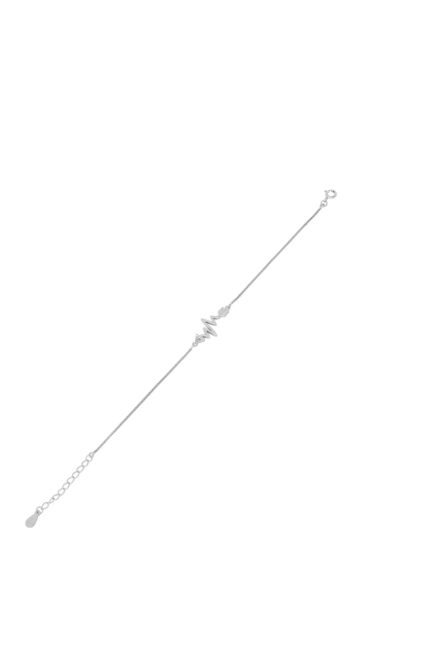 Heart’s Echo Bracelet - 925 Silver