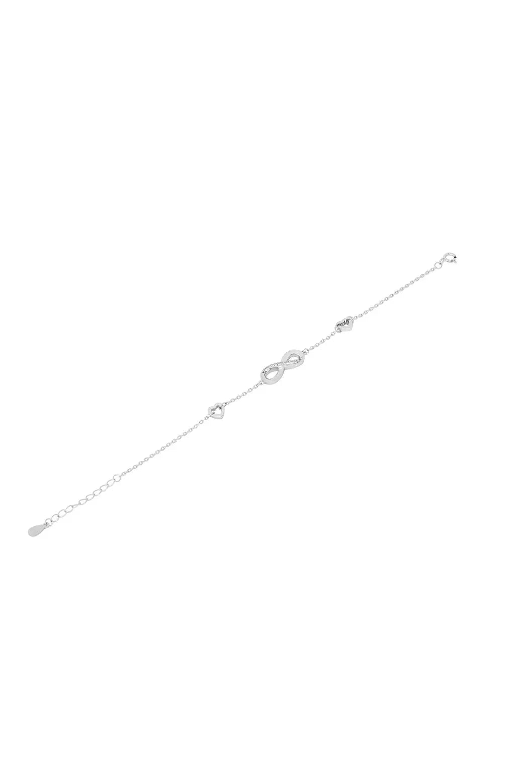 Nexus Rhodium Bracelet - 925 Silver