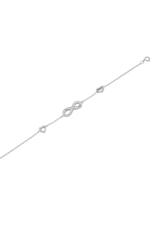 Nexus Rhodium Bracelet - 925 Silver