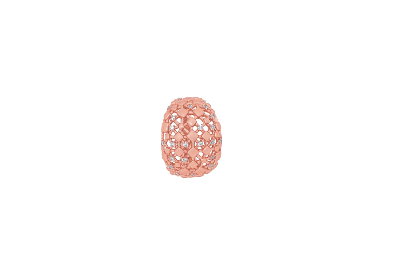 Radiant Geometric Ring