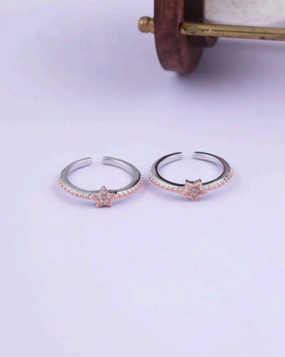Asteria Glow 925 Silver Toe Ring ✨