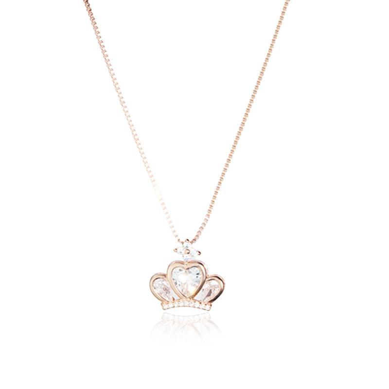 Royal Grace Rose Gold Necklace