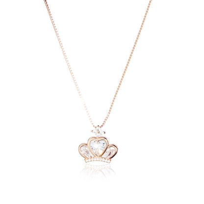 Royal Grace Rose Gold Necklace