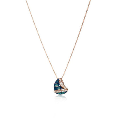 Infinity Grace rose gold Necklace