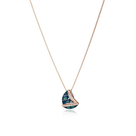 Infinity Grace rose gold Necklace