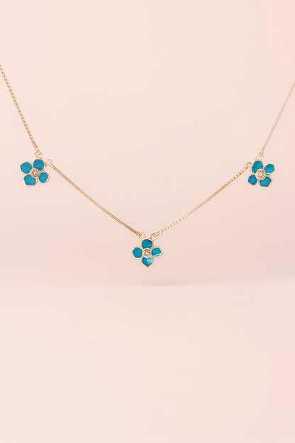 Dainty Solitaire Spark Necklace