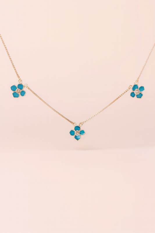 Dainty Solitaire Spark Necklace