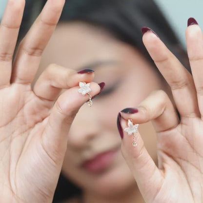 The Celestia Bloom Earrings -925 Silver