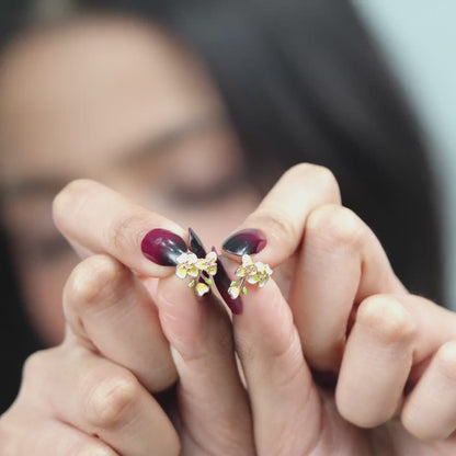 Bloom Grace Earrings - 925 Silver