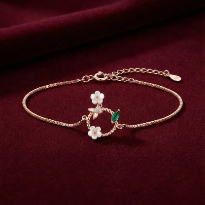 Nature's Elegance Bracelet - 925 Silver