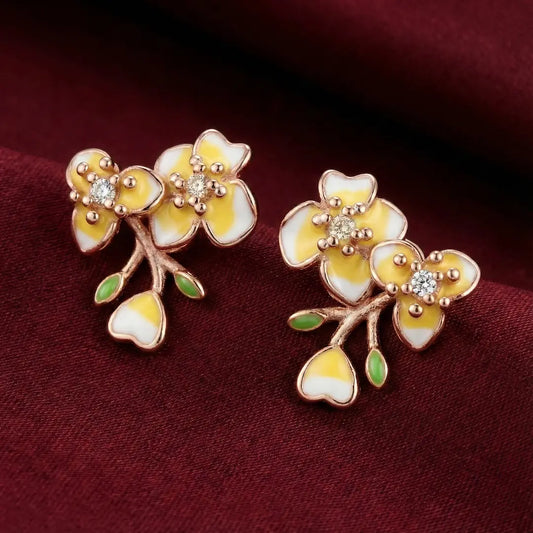 Bloom Grace Earrings - 925 Silver