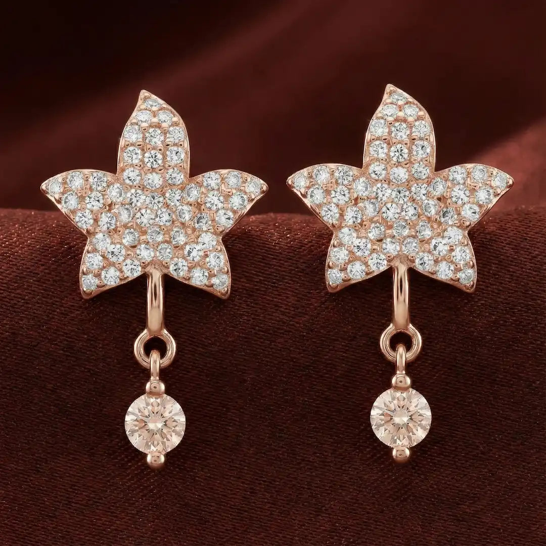 The Celestia Bloom Earrings -925 Silver