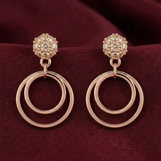 The Ethereal Orbit Earrings - 925 Silver