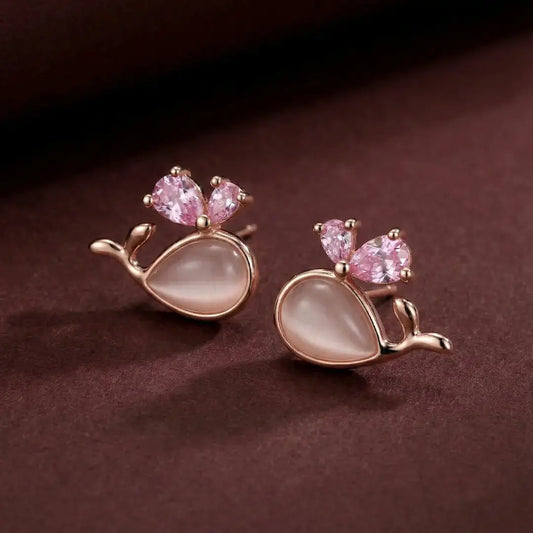 The Petal Whispers Earrings- 925 Silver