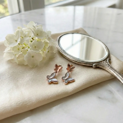 The FlutterDusk Earrings - 925 Silver