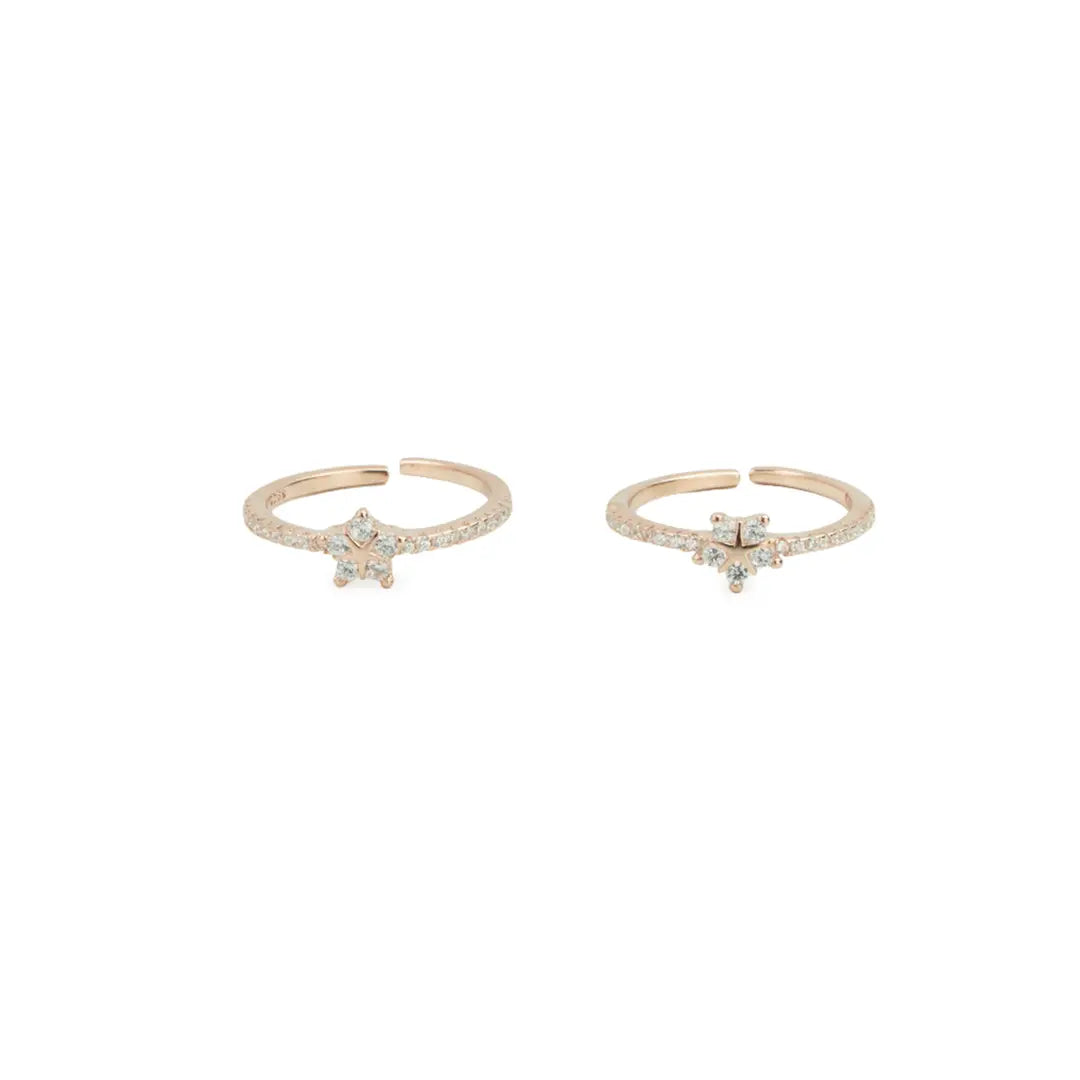 Starlume Adjustable Toe Ring-925 Silver