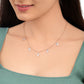 Double Leaf Charm Necklace