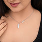 Enchanted Leaf & Pearl Necklace